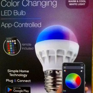 VIBEVCOLOR CHANGING LIGHT BULB